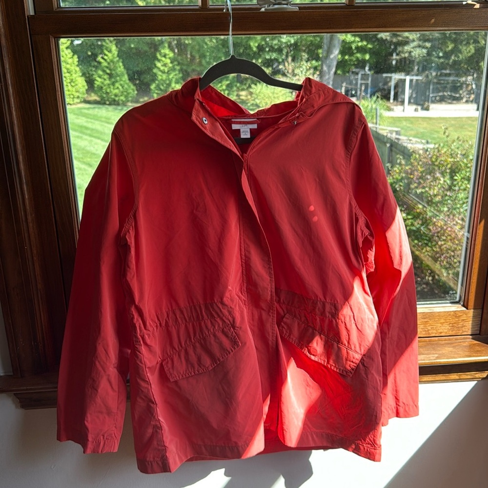 J.jill Medium Petite Anorak Rain Jacket